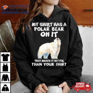 My Has Polar Bear Animal Lover Girl Kids Gift Tshirt