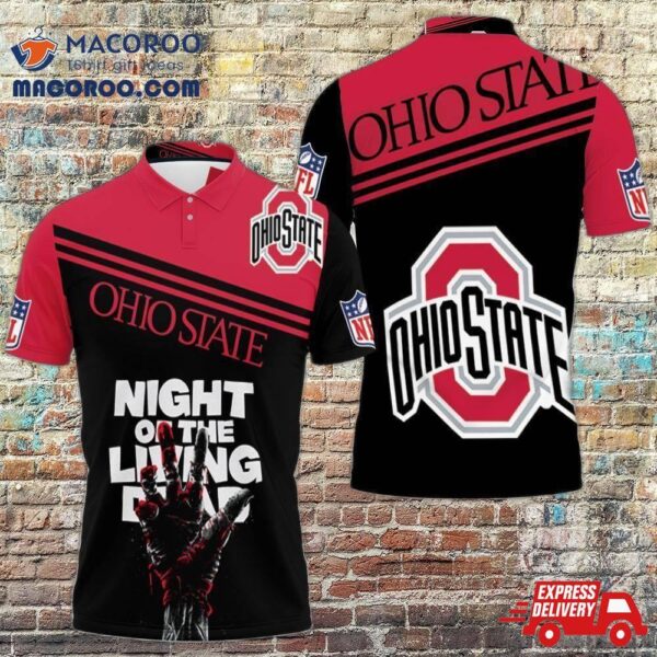 Ncaa Ohio State Buckeyes Night Of The Living Dead Polo