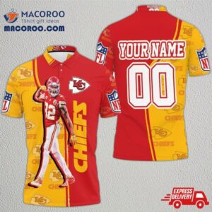 Nfl 2020 Kansas City Chiefs Tyrann Mathieu Great Player 32 3D Personalized Polo Shirt