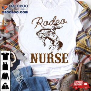 Nurse 1st First Birthday Cowboy Rn Western Rodeo Party Shirt