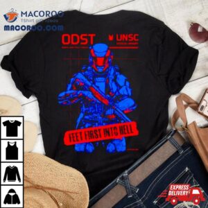 Odst Feet First Into Hell Shirt