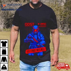 Odst Feet First Into Hell Tshirt