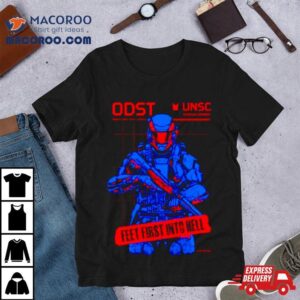 Odst Feet First Into Hell Tshirt