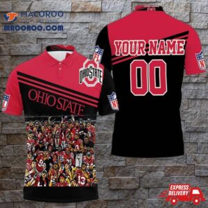 Ohio State Buckeyes All Players Champions Personalized Polo
