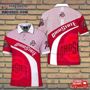 Ohio State Buckeyes Ncaa 3D Polo Shirt
