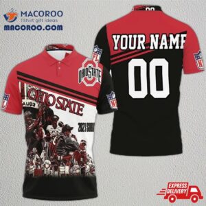 Ohio State University Football Buckeyes 2021 Sugar Bowl Trailer Ncaa Champions Personalized Polo Shirt