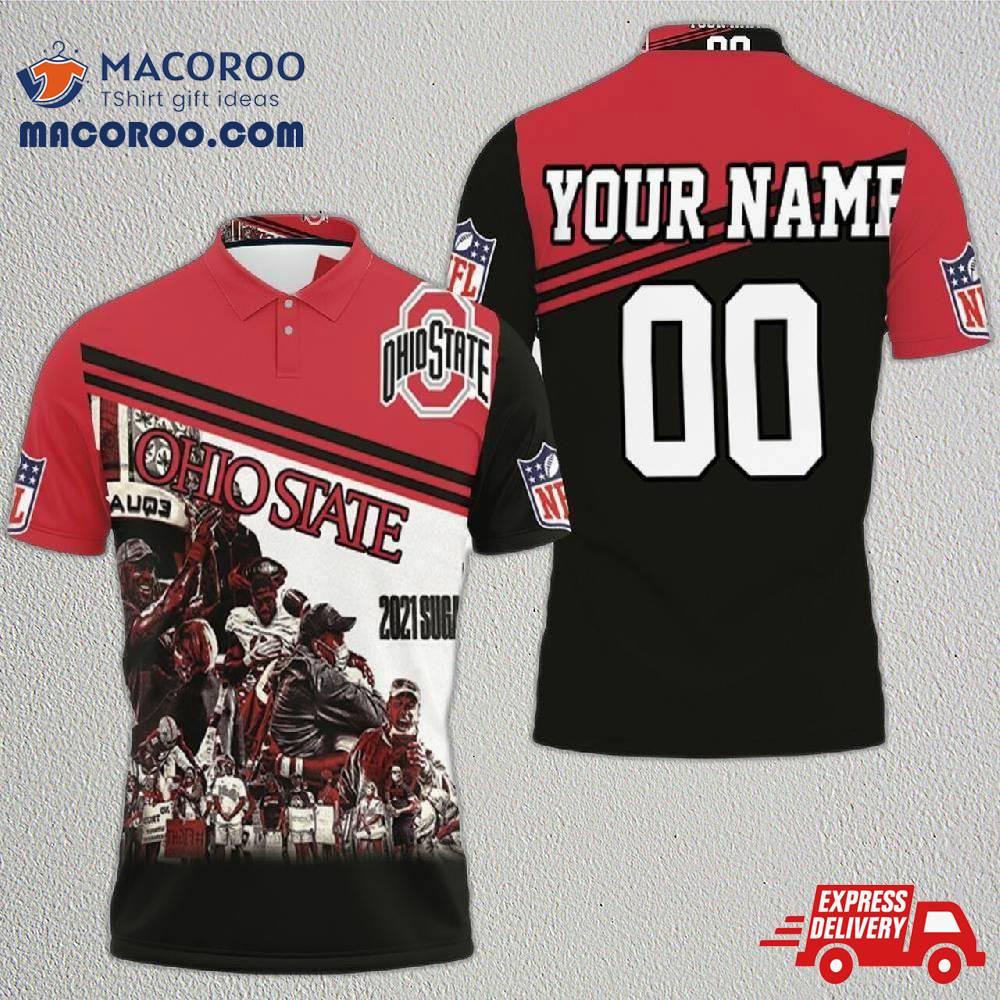 Ohio State University Football Buckeyes 2021 Sugar Bowl Trailer Ncaa Champions Personalized Polo Shirt Ohio State University Football Buckeyes 2021 Sugar Bowl Trailer Ncaa Champions Personalized Polo Shirt