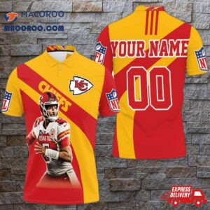 Patrick Manohomes 15 Kansas City Chiefs Afc West Division Champions Super Bowl 2021 Personalized Polo Shirt