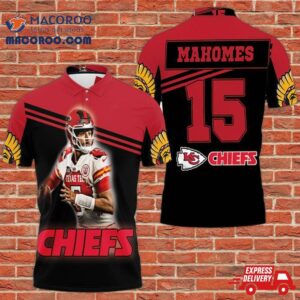 Patrick Manohomes 15 Kansas City Chiefs Super Bowl 2021 Afc West Division Champions Polo Shirt