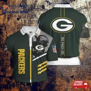 Personalized Green Bay Packers No35 Polo Shirt, 3D All Over Print