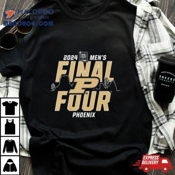 Purdue Men’s Basketball 2024 Final Four Phoenix Skyline Shirt