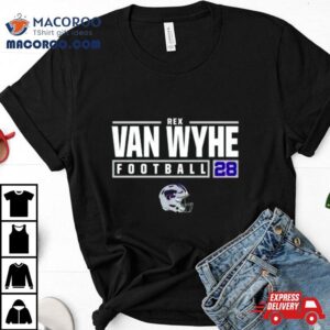 Rex Van Wyhe K State Wildcats Football 28 Shirt