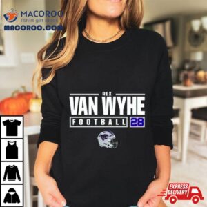 Rex Van Wyhe K State Wildcats Football Tshirt