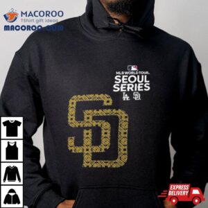 San Diego Padres Mlb World Tour Seoul Series Tshirt