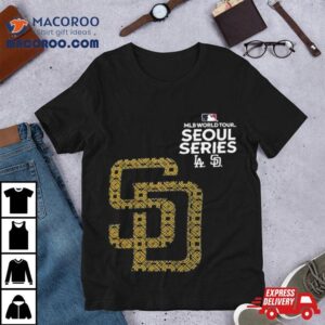 San Diego Padres Mlb World Tour Seoul Series Tshirt