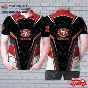 San Francisco 49ers All Over 3D Printed Gift For Fan Polo Shirt