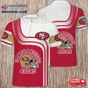 San Francisco 49ers Casual Polo Shirt Gift For Nfl Fans