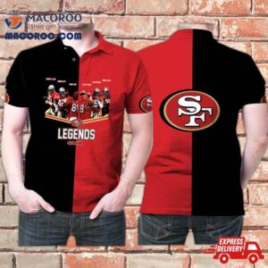 San Francisco 49ers Legends Together Signed 3D Printed Gift For Fan Polo Shirt