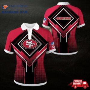 San Francisco 49ers Square Lattice Polo Shirt Gift For Nfl Fans