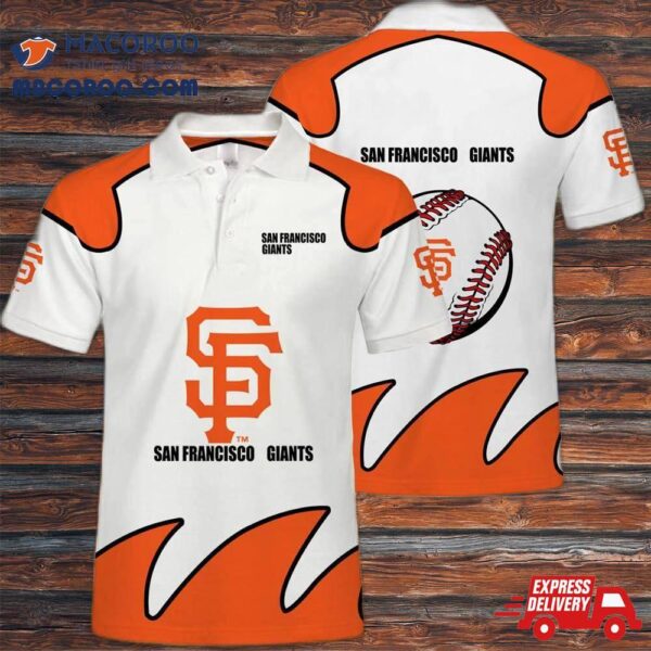 San Francisco Giants Button Up Polo Shirt