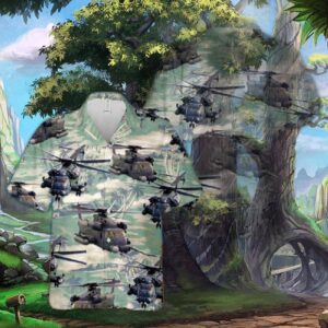 Sikorsky Mh-53 Pave Low Hawaiian Shirt