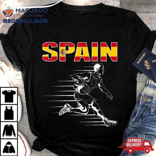 Spain Basketball Fans Jersey – Proud Spanish Sport Supporter Shirt