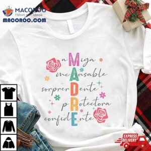 Spanish Mothers Day, Retro Madre Shirt, Mama Shirt