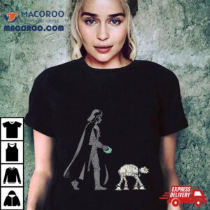 Star Wars Darth Vader The Dog Walker Meme Shirt