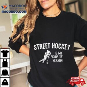 Street Hockey Favorite Season Vintage Tshirt