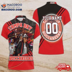 Tampa Bay Buccaneers 2021 Super Bowl Champions Art Personalized Polo Shirt