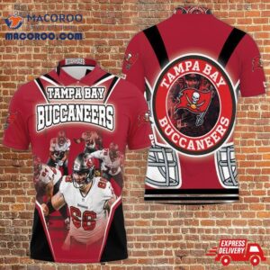 Tampa Bay Buccaneers 2021 Super Bowl Champs 3D Polo Shirt