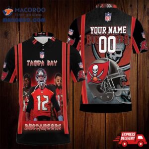 Tampa Bay Buccaneers 2021 Super Bowl Nfc South Champions1 Personalized Polo Shirt