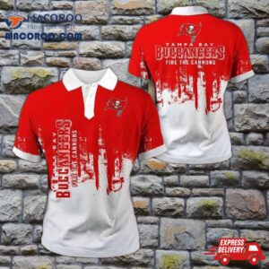 Tampa Bay Buccaneers 3D Polo Shirt