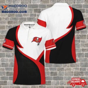 Tampa Bay Buccaneers Button Up Polo Shirt