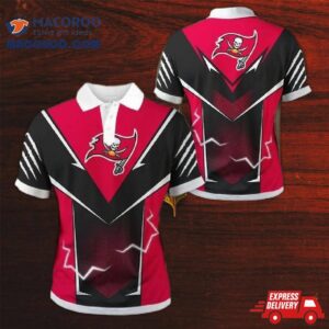 Tampa Bay Buccaneers Flame Polo Shirt