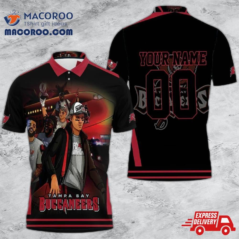 Tampa Bay Buccaneers Funny Cartoon Animation For Fans 3D Printed Personalized Polo Shirt688 Tampa Bay Buccaneers Funny Cartoon Animation For Fans 3D Printed Personalized Polo Shirt688
