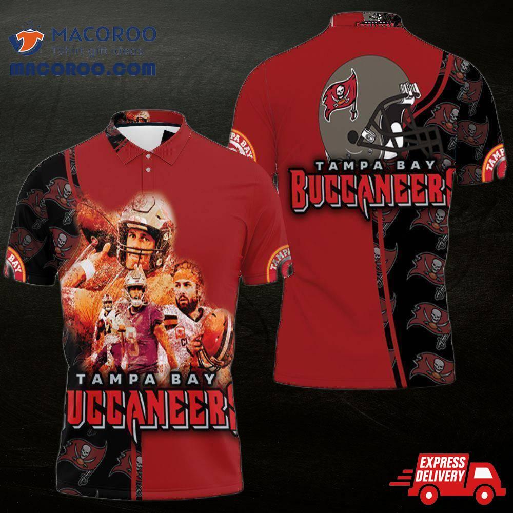 Tampa Bay Buccaneers Green Helmet Nfc South Division Champions Super Bowl 2021 3D Polo Shirt Tampa Bay Buccaneers Green Helmet Nfc South Division Champions Super Bowl 2021 3D Polo Shirt