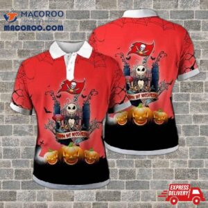 Tampa Bay Buccaneers Halloween Polo Shirt