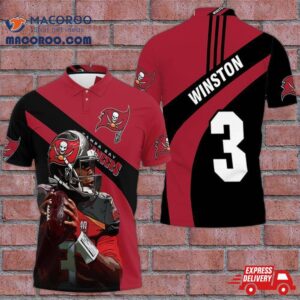 Tampa Bay Buccaneers Jameis Winston Legend Printed For Fan 3D Polo Shirt