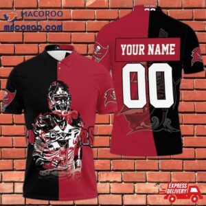 Tampa Bay Buccaneers Logo Jameis Winston Legend For Fans Personalized Polo Shirt