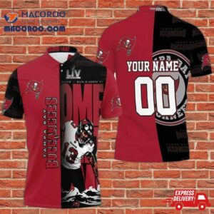 Tampa Bay Buccaneers Mike Evans Home Sweet Personalized Polo Shirt