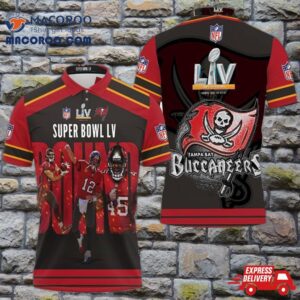 Tampa Bay Buccaneers Nfc South Division Champions Super Bowl 2021 Liv (1) 3D Polo Shirt