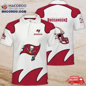 Tampa Bay Buccaneers Polo Shirts White