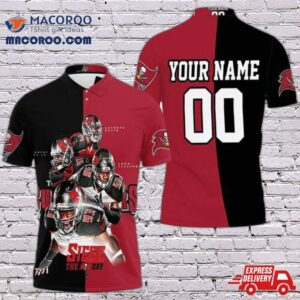 Tampa Bay Buccaneers Siege The Day 3D Printed Personalized Polo Shirt