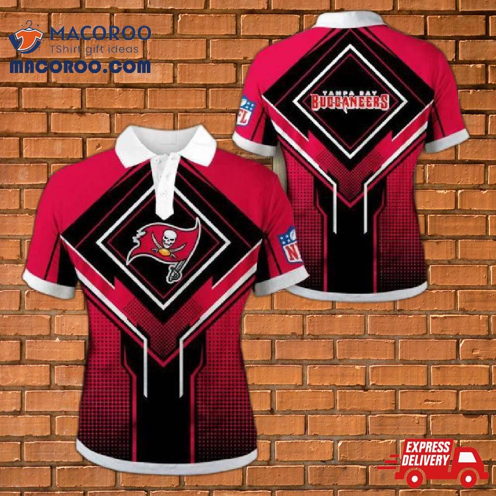 Tampa Bay Buccaneers Square Lattice Polo Shirt Tampa Bay Buccaneers Square Lattice Polo Shirt