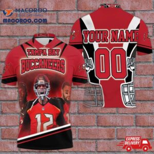 Tampa Bay Buccaneers Tom Brady Nfl Champions 2021 Personalized Polo Shirt