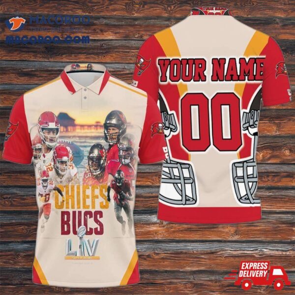 Tampa Bay Buccaneers Win 2021 Super Bowl Champions Personalized Polo Shirt