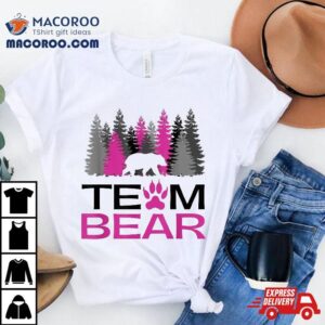 Team Bear Woman Pink Tshirt