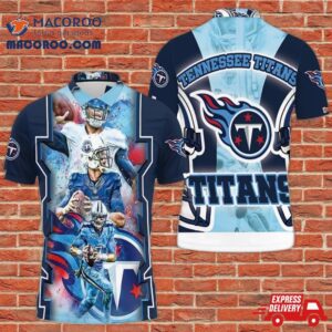 Tennessee Titans Super Bowl 2021 Afc South Division Champions 3D Polo Shirt