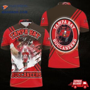 Tom Brady Tampa Bay Buccaneers Superbowl Champions 3D Polo Shirt